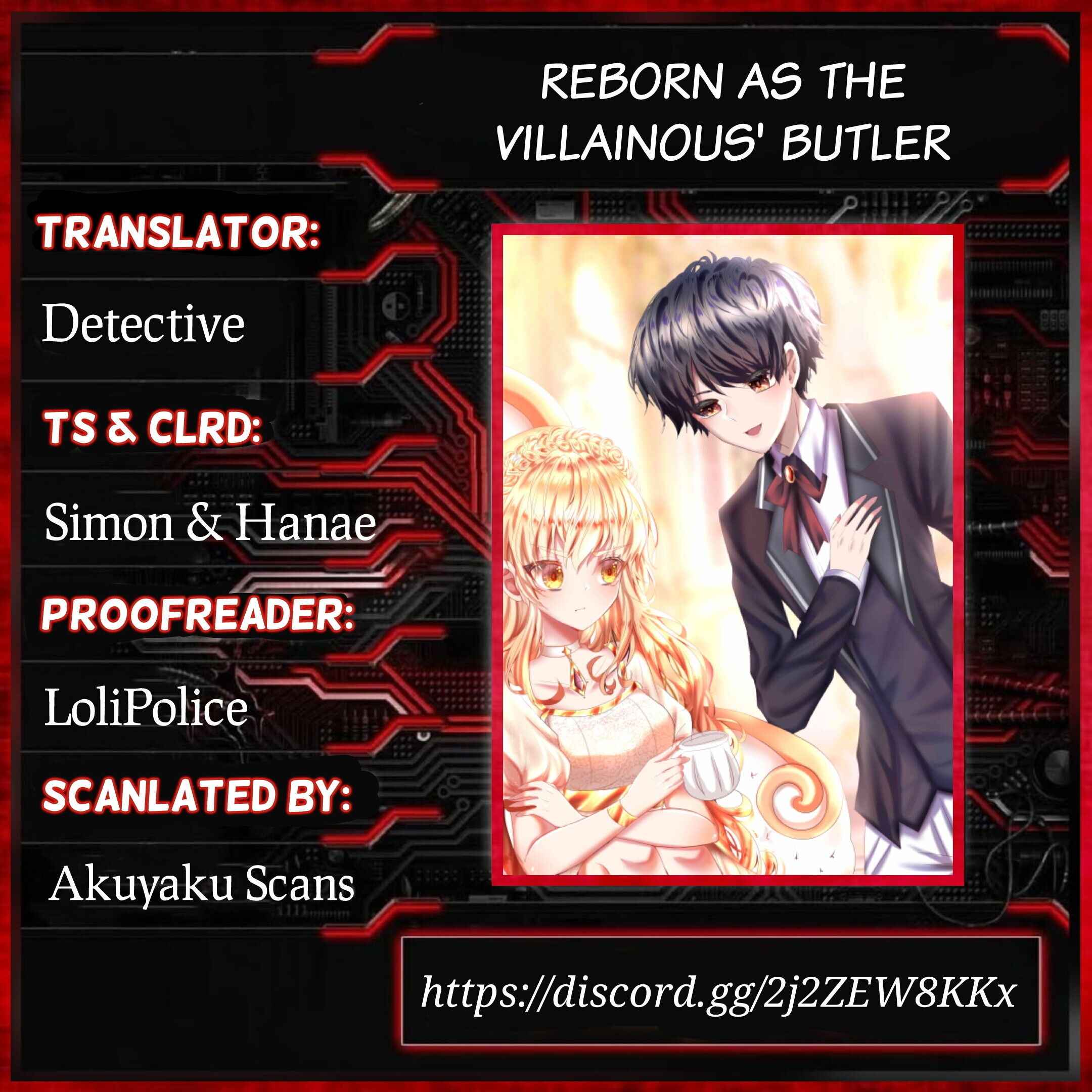 Reborn as the Villainous' Butler Chapter 0.2 1